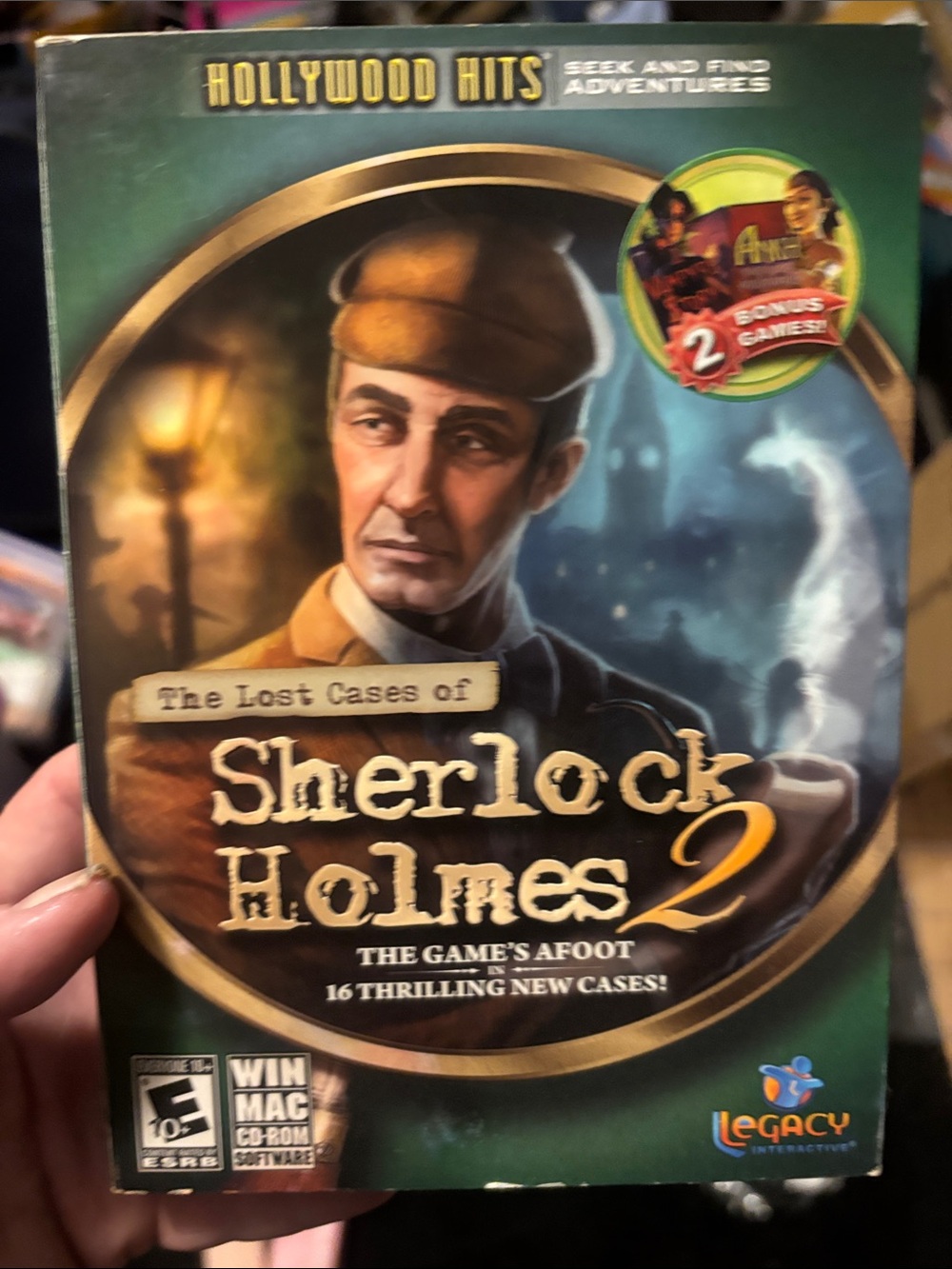 The Lost Cases of Sherlock Holmes 2 - Green Game Box